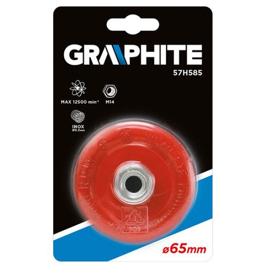 Perie de sarma tip cupa 65mmxm14 graphite 57h585