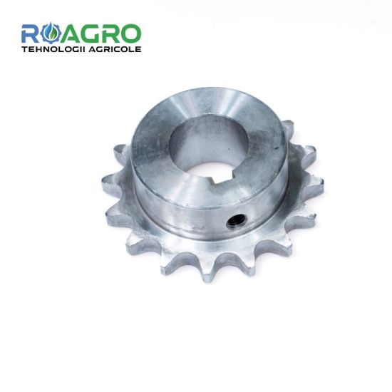 Pinion inox 5/8 '', 16 zimti, diametru 40, pentru tamburi irigatii Scova, Ocmis, Irtec, Marani, IR-41551